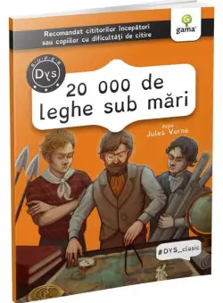 20.000 de leghe sub mări - Paperback brosat - Jules Verne - Gama