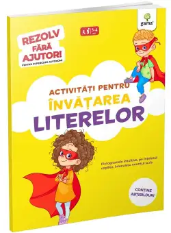 Activitati pentru invatarea literelor • 3-5 ani