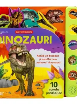Bebe învață. Dinozauri. Carte cu sunete - Board book - *** - Litera mică