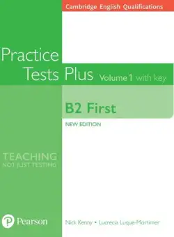 Cambridge English Qualifications: B2 First Volume 1 Practice Tests Plus with key Pocket Book - Paperback brosat - Lucrecia Luque-Mortimer, Nick Kenny - Pearson