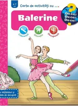 Carte de activități cu... Balerine - Paperback - Elke Broska - Casa