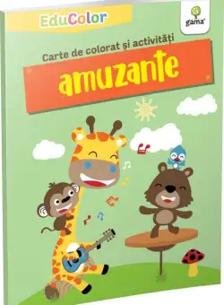 Carte de colorat și activități amuzante. EduColor - Paperback brosat - *** - Gama