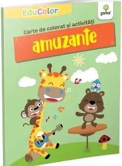 Carte de colorat și activități amuzante