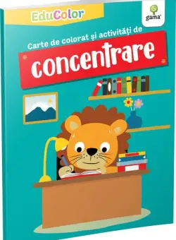 Carte de colorat și activități de concentrare. EduColor - Paperback brosat - *** - Gama