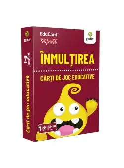 Carti de joc educative. Inmultirea
