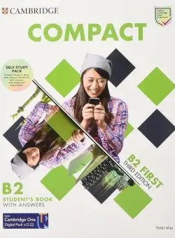 Compact First Self-Study Pack 3rd Edition, Student's Book with Answers, Workbook with Answers with Audio and Class Audio - Paperback brosat - Cambridge