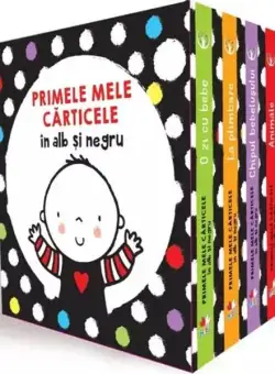 Cutie. Bebe învață. Primele mele cărticele în alb și negru - Hardcover - *** - Litera mică