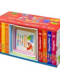 Dinosaur and Sea Friends Early Learning 8 Board Books and 5 Stacking Blocks