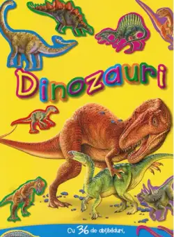 Dinozauri cu 36 de abțibilduri - Paperback brosat - *** - Girasol