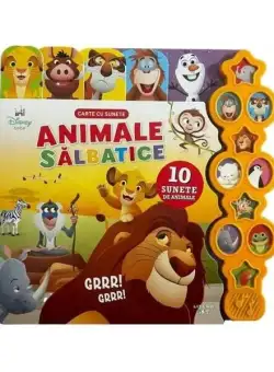 Disney Bebe. Animale sălbatice. Carte cu sunete - Board book - Disney - Litera mică