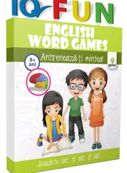 English Words Games. IQ Fun - Board book - *** - Gama