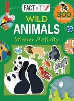 Factivity Sticker Activity Book - Wild Animals