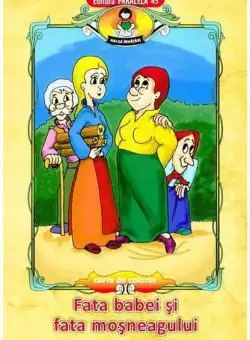 Fata babei și fata moșneagului - carte de colorat - Paperback - Ion Creangă, Ionel Nedelcu - Paralela 45
