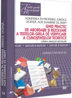 Ghid practic de abordare și rezolvare a testelor-grila de verificare a cunoștințelor teoretice - Paperback brosat - Universul Juridic