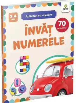 Invat numerele/ Activitati cu stickere