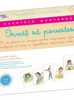 Învăț să povestesc cu Montessori. 90 de jetoane pentru relatat povești și ghid - Paperback - Charlotte Poussin - Didactica Publishing House