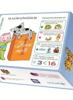 Jocuri cu imagini. Ne jucăm și învățăm III – Cauză-Efect. Ce a fost mai înainte? - Board book - Valentina Lungu, Corina Șargu, Nadejda Issa, Nina Ciobanu - Epigraf