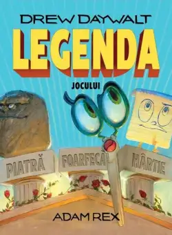 Legenda jocului Piatră foarfecă hârtie - Hardcover - Vlad și Cartea cu Genius