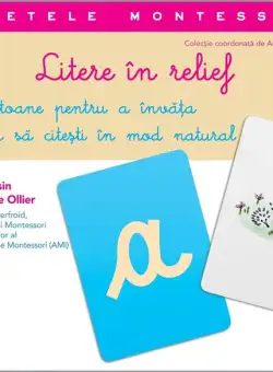Litere în relief. Casetele Montessori - Hardcover - Charlotte Poussin - Didactica Publishing House