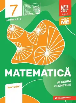 Matematică. Algebră, geometrie. Clasa a VII-a. Inițiere. Partea a II-a - Paperback brosat - Ion Tudor - Paralela 45 educațional
