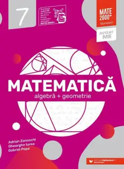 Matematică. Algebră, geometrie. Clasa a VII-a. Standard - Paperback brosat - Paralela 45 educațional