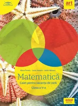 Matematică. Caiet pentru vacanța de vară. Clasa a V-a - Paperback brosat - Marius Perianu, Lucian Petrescu, Cătălin Mîinescu - Art Klett