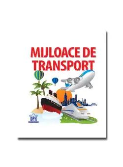 Mijloace de transport - carte pliata