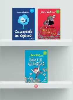 Pachet Bunicuţa hoţomană - HC, Băiatul miliardar - HC și Ca peștele în copac - PB - Arthur