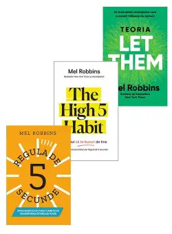 Pachet Mel Robbins. Set 3 carti