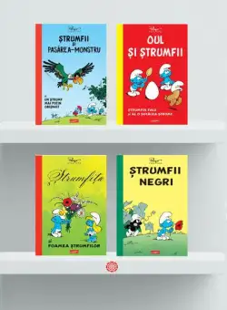 Pachet Seria Ștrumfii (Incomplet) - Hardcover - Mihaela Dobrescu - Grafic Art