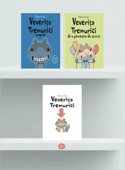 Pachet Seria Veverița Tremurici (Incomplet) - Hardcover - Mélanie Watt - Arthur