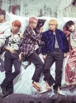 Poster - BTS Group - Bed | GB Eye