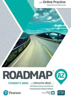 Roadmap A2. Student's Book with Online Practice, Interactive eBook and mobile app - Paperback brosat - Damian Williams, Lindsay Warwick - Pearson