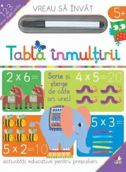 Tabla înmulțirii - Paperback brosat - Mihaela Banu - Litera mică