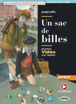 Un sac de billes + App (Niveau Deux A2) - Paperback - Joseph Joffo - Black Cat Cideb
