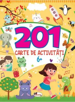 201 carte de activități 6+ - Paperback brosat - Dreamland Publications - Aramis