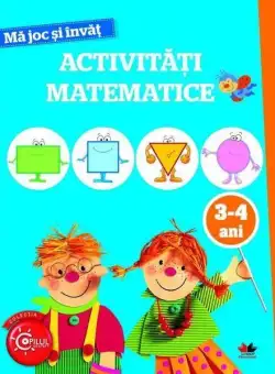 Activități matematice pentru 3-4 ani - Paperback brosat - Litera