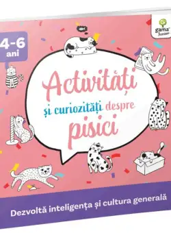 Activități și curiozități despre pisici - Paperback - Gama Junior