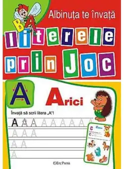 Albinuța te învață literele prin joc - Paperback - *** - Erc Press