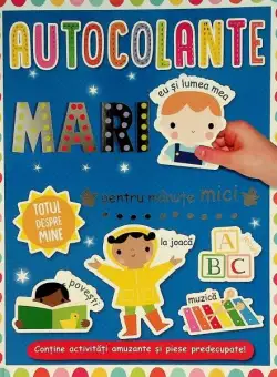 Autocolante mari pentru mănuțe mici. Totul despre mine - Paperback - *** - Prut