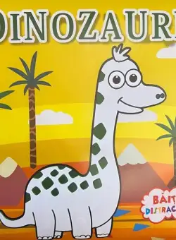 Băița distractivă: Dinozauri - Board book - Flamingo