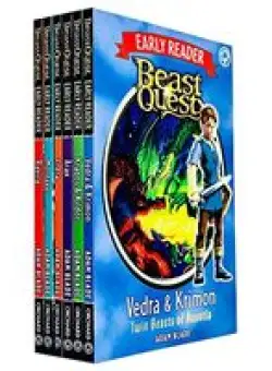 Beast Quest Early Reader 6 Books Collection Set