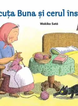 Bunicuța Buna și cerul înstelat - Hardcover - Wakiko Satō - Portocala albastră