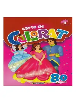 Carte de colorat 80 pentru fetițe (vol. 2) - Paperback - Eurobookids