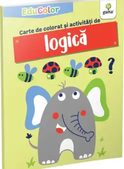 Carte de colorat și activități de logică. EduColor - Paperback brosat - *** - Gama