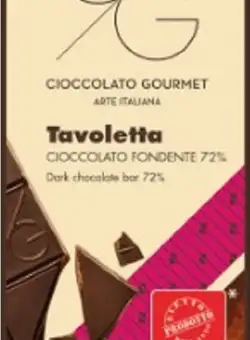 Ciocolata artizanala neagra 72% cacao | Cioccolato Gourmet