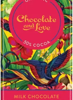 Ciocolata cu lapte Bio - Chocolate and Love Milk with Caramelised Hazelnuts & Sea Salt 80g | Chocolate and Love