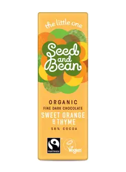 Ciocolata neagra - Fairtrade organic orange Bio | Organic Seed & Bean Company