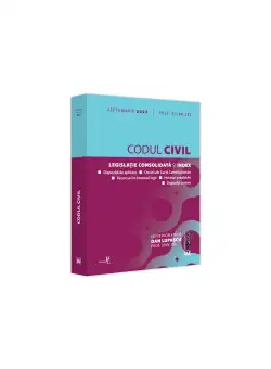 Codul civil: septembrie 2023