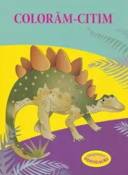Coloram-citim: Stegozaur. Dinozauri
